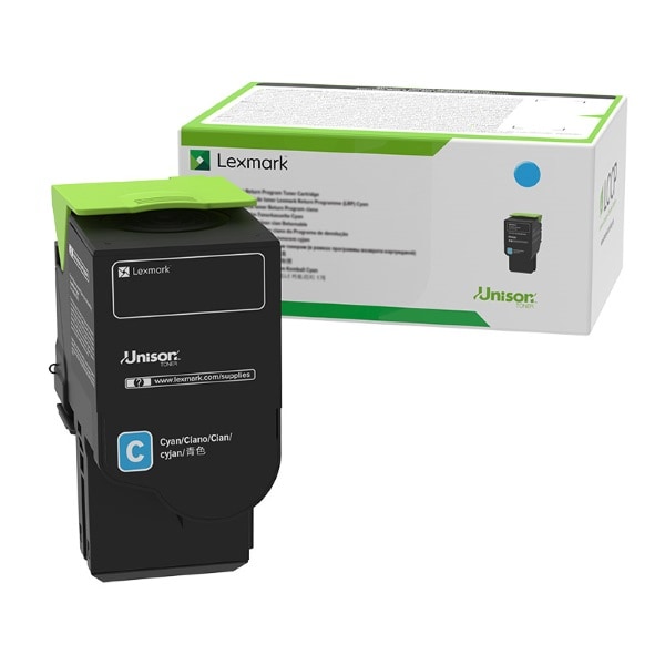 Government Lexmark Cyan Extra High Yield Return Program Toner Ctg